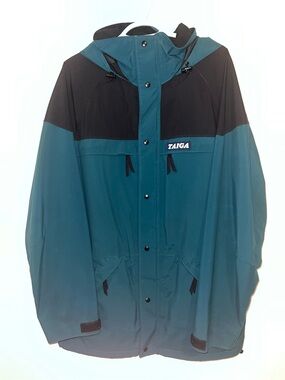 Vintage Taiga Goretex Multicoloured Rain Jacket - Rare Color Scheme